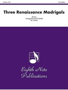 Three Renaissance Madrigals by Various - Marlatt David - for Tuba