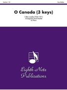 O Canada (3 keys) by Lavallee Calixa - Marlatt David - for Piano