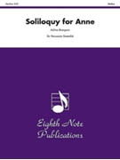 Soliloquy for Anne by Bourgeois Adrian for Percussion