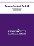 Canzon Septimi Toni #2 by Gabrieli Giovanni - Marlatt David - for Saxophone Choir