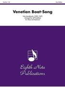Venetian Boat-Song by Mendelssohn Felix - Smallman Jeff - for Oboe