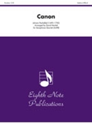 Canon by Pachelbel Johann - Marlatt David - for Saxophone Quartet (AATB)