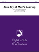 Jesu Joy Of Man's Desiring by Bach Johann Sebastian - Marlatt David - for Saxophone Quartet