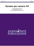 Canzon Per Sonare #4 by Gabrieli Giovanni - Marlatt David - for Woodwind Quintet