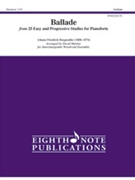 "Ballade" from 25 Easy and Progressive Studies for Pianoforte [Interchangeable Woodwind Ensemble]