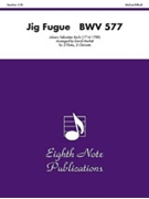Jig Fugue BWV 577 by Bach Johann Sebastian - Marlatt David - for Woodwind Quartet (2 Flutes 2 Clarinets)