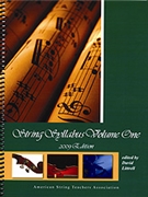 String Syllabus Volume 1 by Littrell David for Text (2009 Edition)