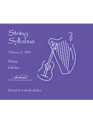 String Syllabus Vol. Two by Littrell David for Book