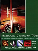 Playing and Teaching the Viola by Barnes Gregory for Viola