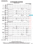 As Seasons Change by Swearingen James for Full Score