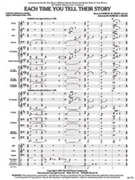 Each Time You Tell Their Story by Hazo Samuel R for Full Score