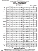 8 Chorales For Elementary Band by Hilliard Quincy C for Full Score