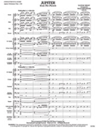 Jupiter by Holst Gustav - Owens William - for Full Score