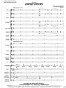 Ghost Riders by Barrett R for Full Score