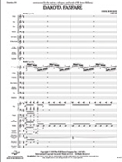 Dakota Fanfare - Full Score for Full Score