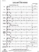 Lullafor Winds by Loest Timothy for Full Score