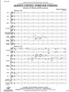 Always United Forever Strong (Fanfare For Winds And Percussion) by Balmages Brian for Full Score