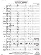 Festival Esprit by Weller Travis J for Full Score