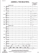 America The Beautiful by Ward Samuel A - Morales Erik - for Full Score