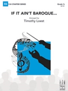 If It's Not Baroque...