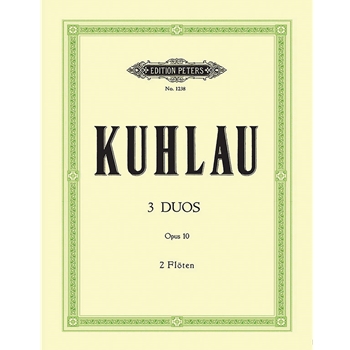 3 Duos Op. 10 [Flute]