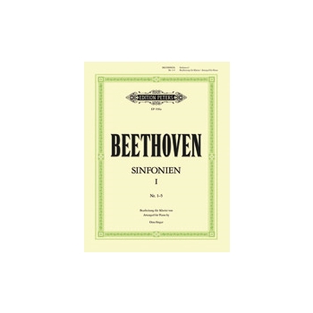 Symphonies Vol. 1, Nos. 1-5 arranged for piano [Piano]