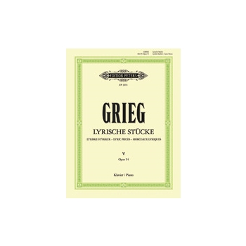 Lyric Pieces Book 5 Op.54 [Piano]