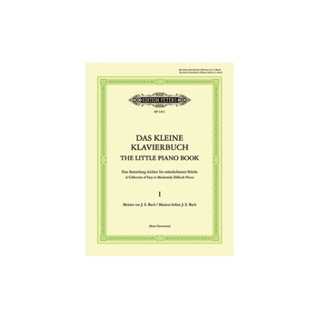 The Little Piano Book Vol.1: Masters Before J.S. Bach [Piano]