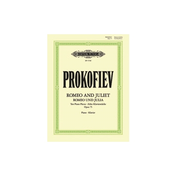 Romeo and Juliet: Ten Piano Pieces Op. 75