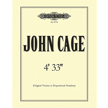 4'33'' (Original Version in Proportional Notation) [Piano]