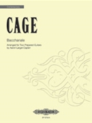 Bacchanale (Arranged for Two Prepared Guitars) [Two Prepared Guitars]