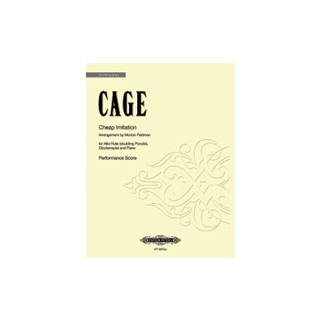 Cheap Imitation (Performance Score) [Alto Flute (Doubling Piccolo), Glockenspiel, and Piano]