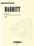 Concerti for Violin, Orchestra and Synthesized Sounds