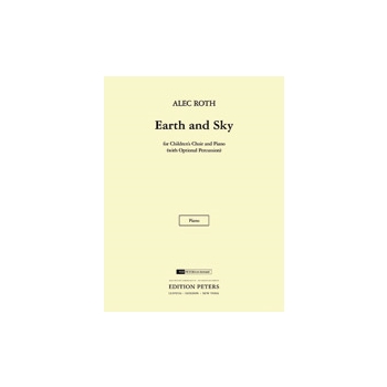 Earth and Sky [Children's choir, piano, optional percussion (4 players)]