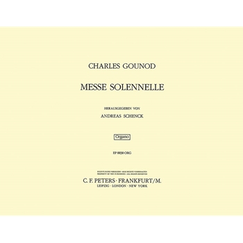 Messe solennelle en l'honneur de Sainte-Cecile [Organ]