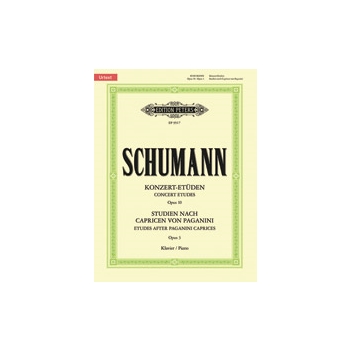 Concert Etudes op. 10 & Etudes after Paganini Caprices op. 3 [Piano]
