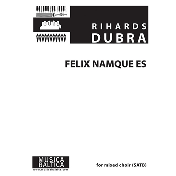Felix namque es... [SATB]