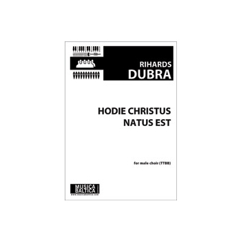 Hodie Christus Natus Est (Male Choir) [TTBB]
