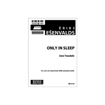 Only in Sleep (Mixed Choir, SAB) [SAB]