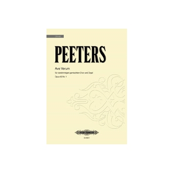 Ave Verum, Op. 63 No. 1 [SATB Choir]