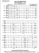 Allegretto From Symphony #7 by Beethoven Ludwig van - McCashin Robert D - for Full Score
