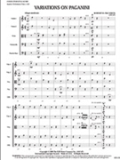 Variations On Paganini by - McCashin Robert D - for Full Score