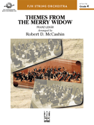Merry Widow Themes From The by Lehar Franz - McCashin Robert D - for Full Score