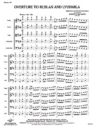 Overture to Ruslan & Lyudmila by Glinka Mikhail - McCashin Robert D - for Full Score