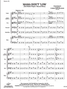 Mama Don't 'low (no Fiddle Playin'...) by Traditional - Gruselle Carrie Lane - for Full Score