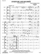 Overture & Bourree Fr il Pastor Fido by Handel George Frideric - Lipton Bob - for Full Score