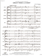 Great Times A Comin' by Owens William for Full Score
