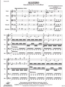 Allegro from Sinfonia No. 6 in G minor by Bach Johann Christian - McCashin Robert D - for Full Score