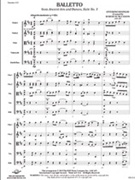 Balletto From Ancient Airs And Dances Suite No. 1 by Respighi Ottorino - McCashin Robert D - for Full Score