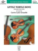 Little Turtle Dove by English Folk Song - Gruselle Carrie Lane - for Full Score